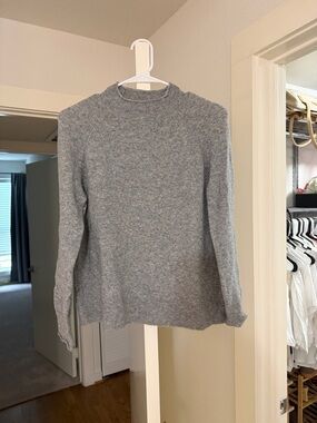 J. Crew Gray Crewneck Sweater